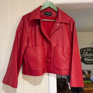 Vegan Leather Jacket